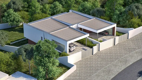 Casas CGS — Imagens 3D 1