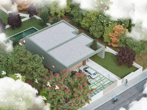Casa HRC — Imagens 3D 1