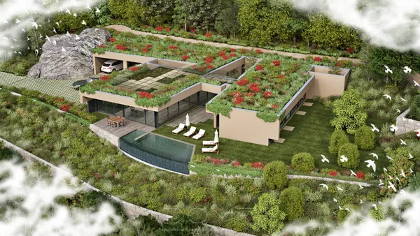 Casa CMT — Imagens 3D 1