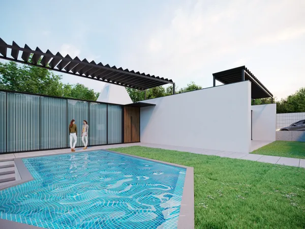 Casa CAS — Imagens 3D 3