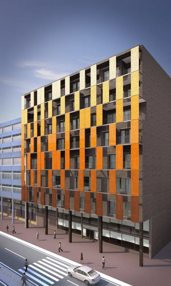 Edifício Lobito — Imagens 3D 3